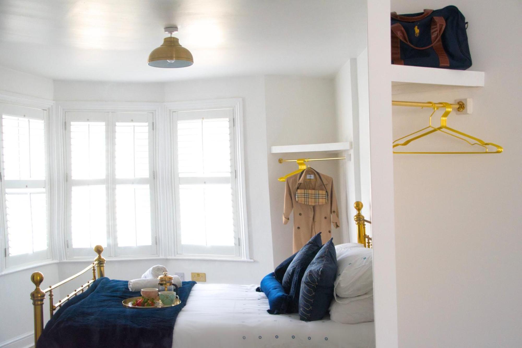 Modern Town Centre Flat - Free Shared Parking, King Size Bed, 5 Minutes Walk To Beach Bournemouth Ngoại thất bức ảnh